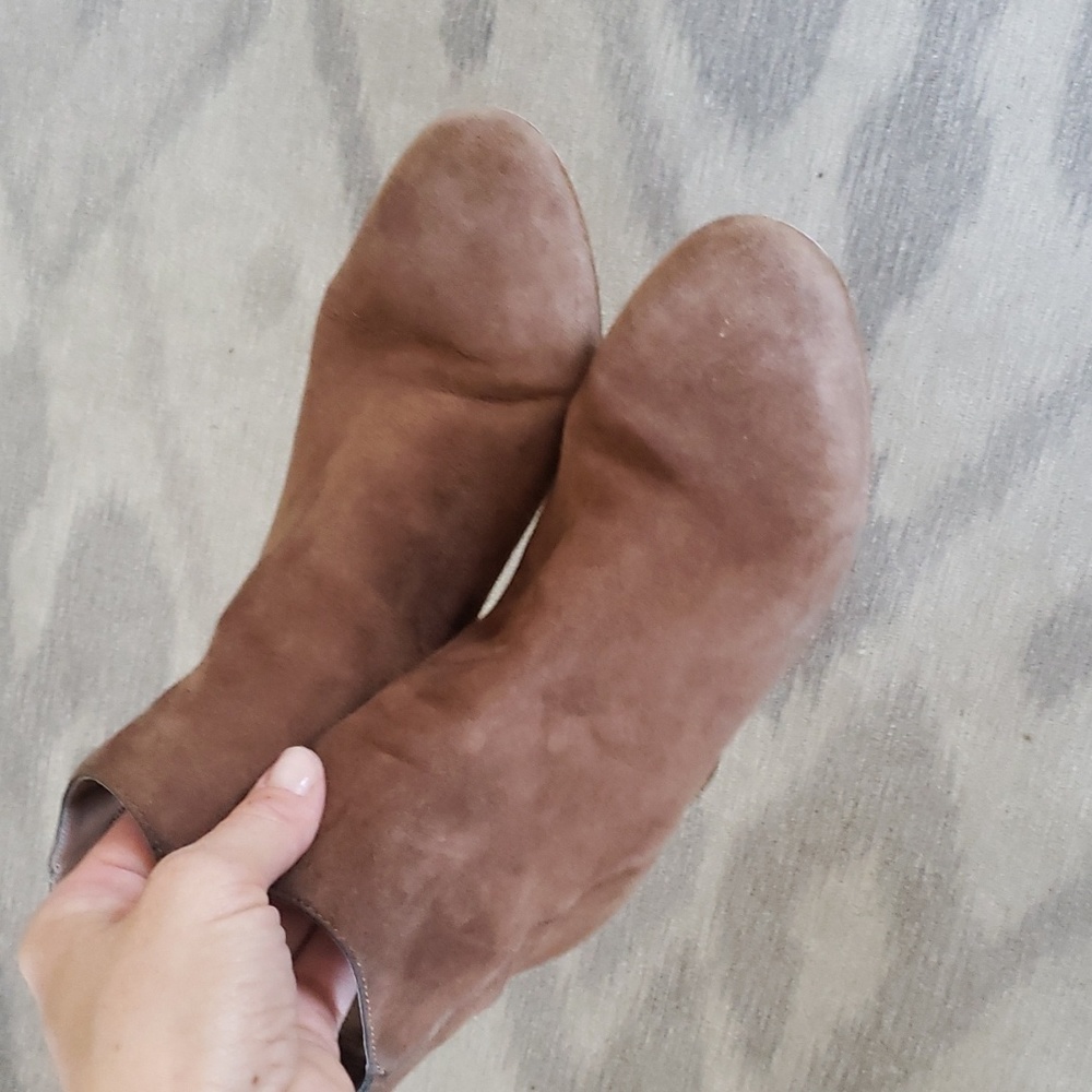 Michael Kors Brown suede booties size 5.5 - Picture 6 of 14